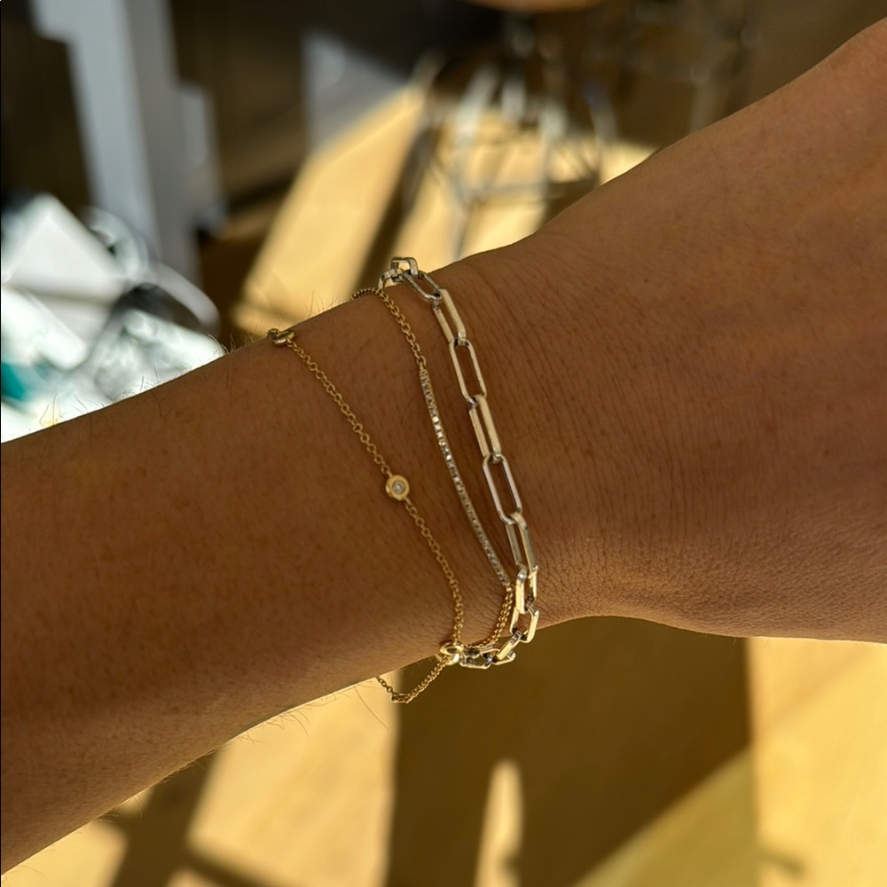 Silver bracelet